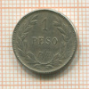 1 песо. Колумбия 1912г
