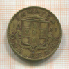 1 пенни. Ямайка 1937г