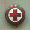 Нагрудный знак Общество Красного Креста. РСФСР