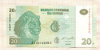 20 франков. Конго