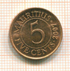 5 центов. Мавритания 2007г