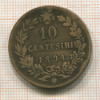 10 сентесимо. Италия 1894г