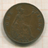 1 пенни. Великобритания 1935г