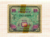 10 франков. Франция 1944г