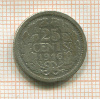 25 центов. Нидерланды 1916г