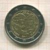 2 евро. Бельгия 2011г