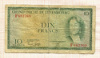 10 франков. Люксембург