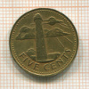 5 центов. Барбадос 1973г